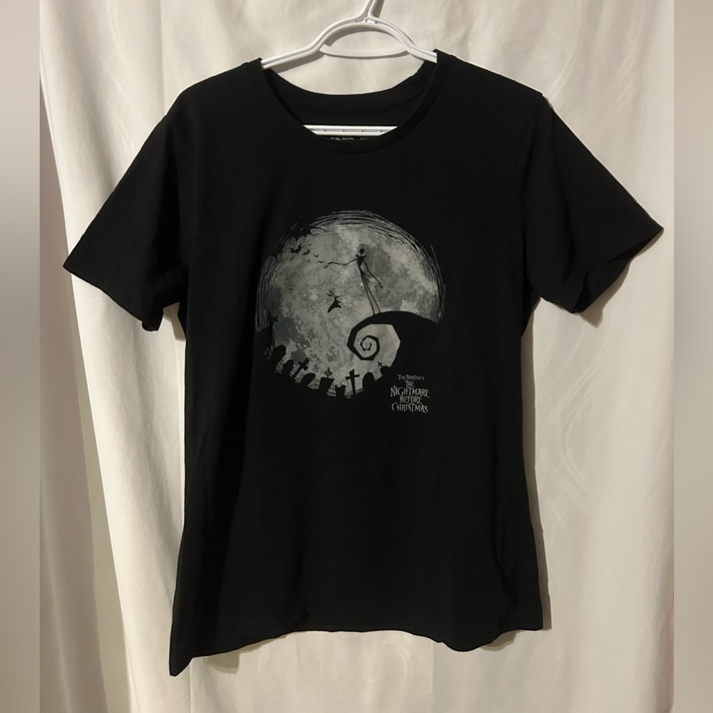 Disney Women’s Nightmare Before Christmas Black T-Shirt